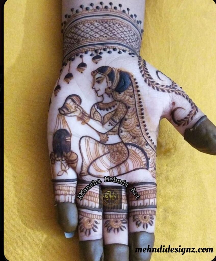 Sawan Mehndi Designs to Embrace the Monsoon Charm 4 sawan mehndi design for girls